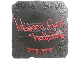 Sticker | hallzerk (Foil) | Austin 2025