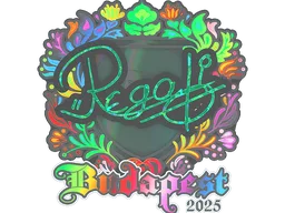Sticker | regali (Holo) | Budapest 2025