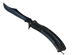 ★ Butterfly Knife | Blue Steel