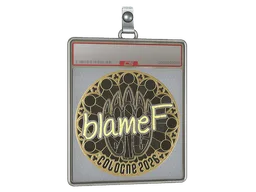 Sticker Slab | blameF (Gold) | Cologne 2026