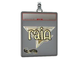 Sticker Slab | rain (Gold) | Paris 2023