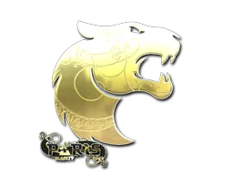 Sticker | FURIA (Gold) | Paris 2023