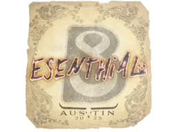 Sticker | esenthial | Austin 2025