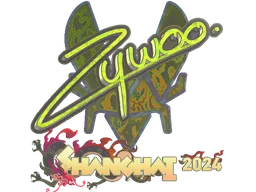 Sticker | ZywOo (Holo) | Shanghai 2024