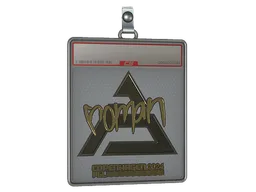 Sticker Slab | roman (Gold) | Copenhagen 2024