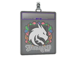 Sticker Slab | Team Spirit (Embroidered) | Budapest 2025