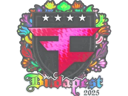 Sticker | FaZe Clan (Holo) | Budapest 2025