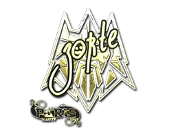 Sticker | zorte (Gold) | Paris 2023