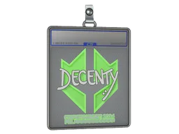 Sticker Slab | decenty | Copenhagen 2024