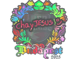 Sticker | chayJESUS (Holo) | Budapest 2025