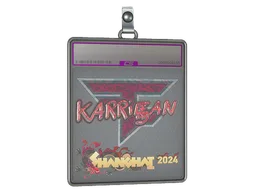 Sticker Slab | karrigan (Holo) | Shanghai 2024
