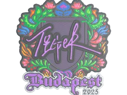 Sticker | Tiger (Embroidered) | Budapest 2025