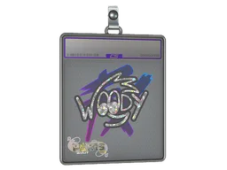 Sticker Slab | WOOD7 (Glitter) | Paris 2023