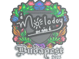 Sticker | molodoy (Embroidered) | Budapest 2025