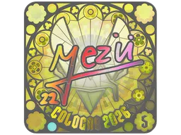 Sticker | mezii (Holo, Ranked) | Cologne 2026