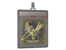 Sticker Slab | ZywOo (Gold) | Austin 2025