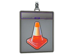 Sticker Slab | Cone Zone (Holo)