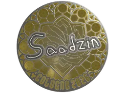 Sticker | saadzin (Foil) | Cologne 2026