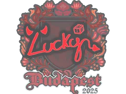 Sticker | Lucky | Budapest 2025