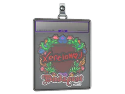 Sticker Slab | xertioN (Embroidered) | Budapest 2025