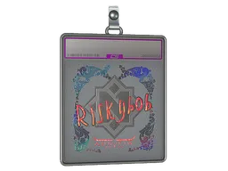 Sticker Slab | riskyb0b (Holo) | Austin 2025