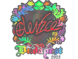 Sticker | device (Holo) | Budapest 2025