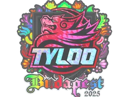 Sticker | TYLOO (Holo) | Budapest 2025