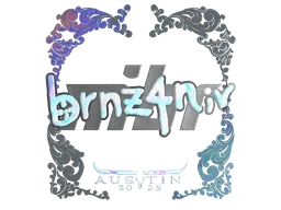 Sticker | brnz4n (Holo) | Austin 2025