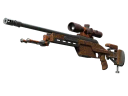 SSG 08 | Orange Filigree (Factory New)