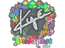 Sticker | kye (Holo) | Budapest 2025