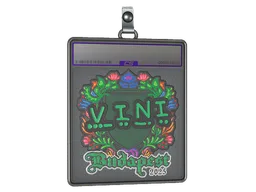 Sticker Slab | VINI (Embroidered) | Budapest 2025