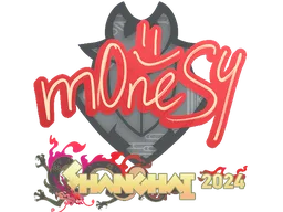 Sticker | m0NESY | Shanghai 2024