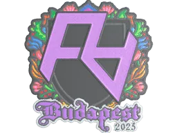 Sticker | Rare Atom (Embroidered) | Budapest 2025