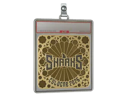 Sticker Slab | Sharks Esports (Gold, Ranked) | Cologne 2026