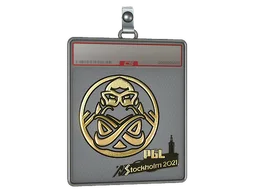 Sticker Slab | ENCE (Gold) | Stockholm 2021