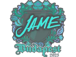 Sticker | Jame | Budapest 2025
