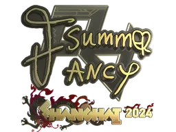 Sticker | Summer (Gold) | Shanghai 2024