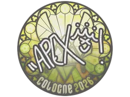 Sticker | apEX | Cologne 2026