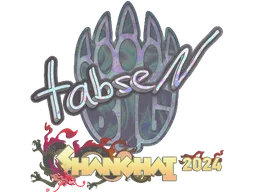 Sticker | tabseN (Holo) | Shanghai 2024