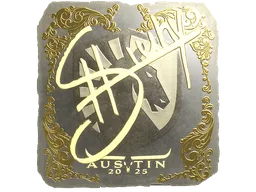 Sticker | siuhy (Gold) | Austin 2025