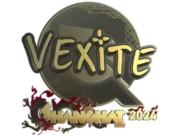 Sticker | vexite (Gold) | Shanghai 2024