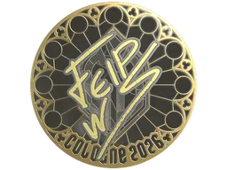 Sticker | felps (Gold) | Cologne 2026