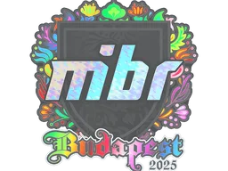 Sticker | MIBR (Holo) | Budapest 2025