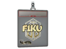 Sticker Slab | F1KU (Gold) | Paris 2023