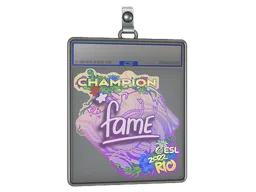 Sticker Slab | fame (Champion) | Rio 2022