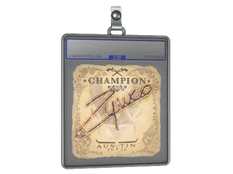 Sticker Slab | ZywOo (Champion) | Austin 2025