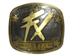 Sticker | Fluxo (Gold) | Austin 2025