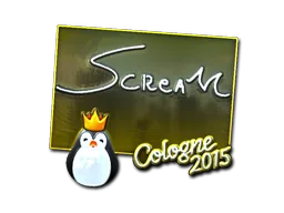 Sticker Slab | ScreaM (Foil) | Cologne 2015