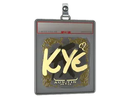 Sticker Slab | kye (Gold) | Austin 2025