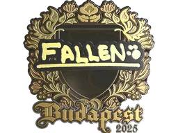 Sticker | FalleN (Gold) | Budapest 2025